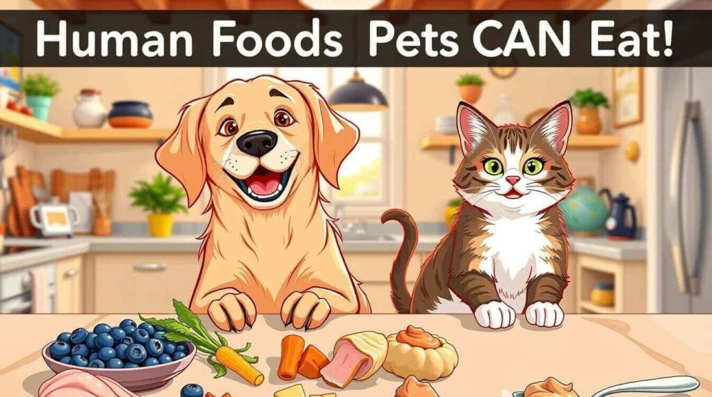 safe human foods for pets