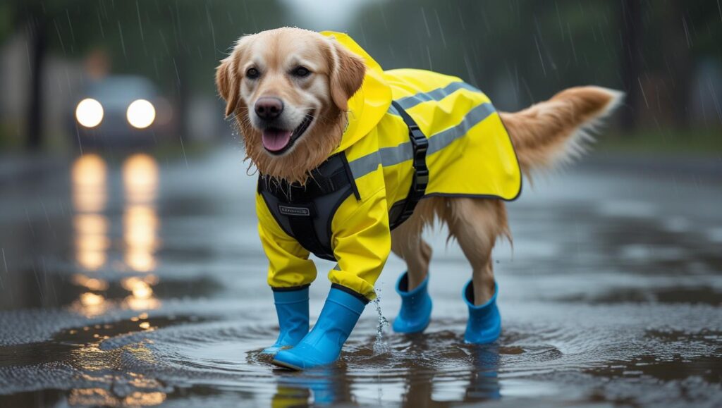 Picking Paw-some Rain Gear