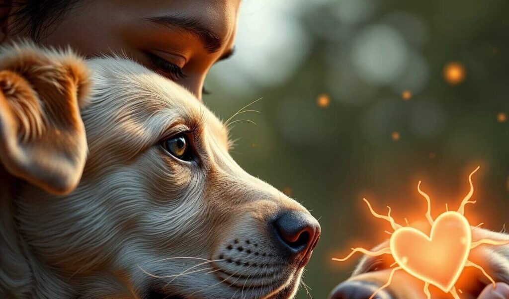 emotional support from rescue dogs