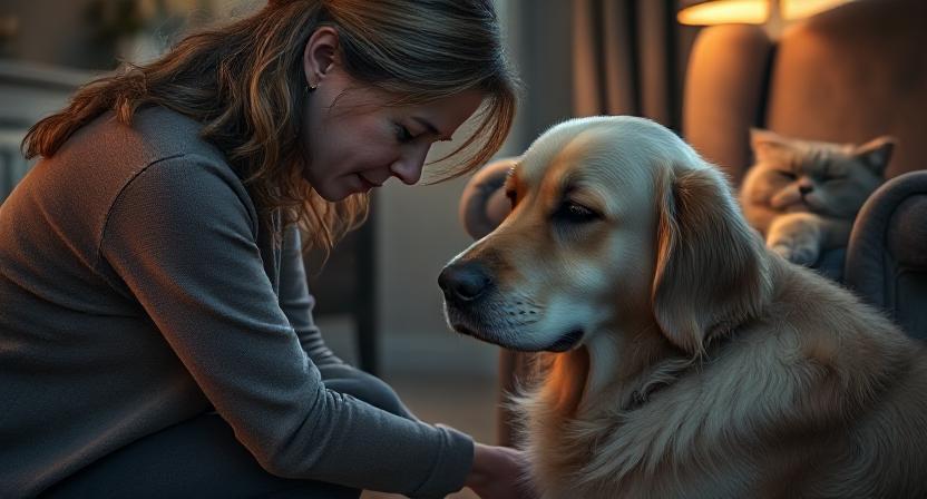 pet emotional wellness, canine anxiety, feline stress, pet mental health, separation anxiety, fearful pet, pet family bond, animal behavior, healing traumatized pets